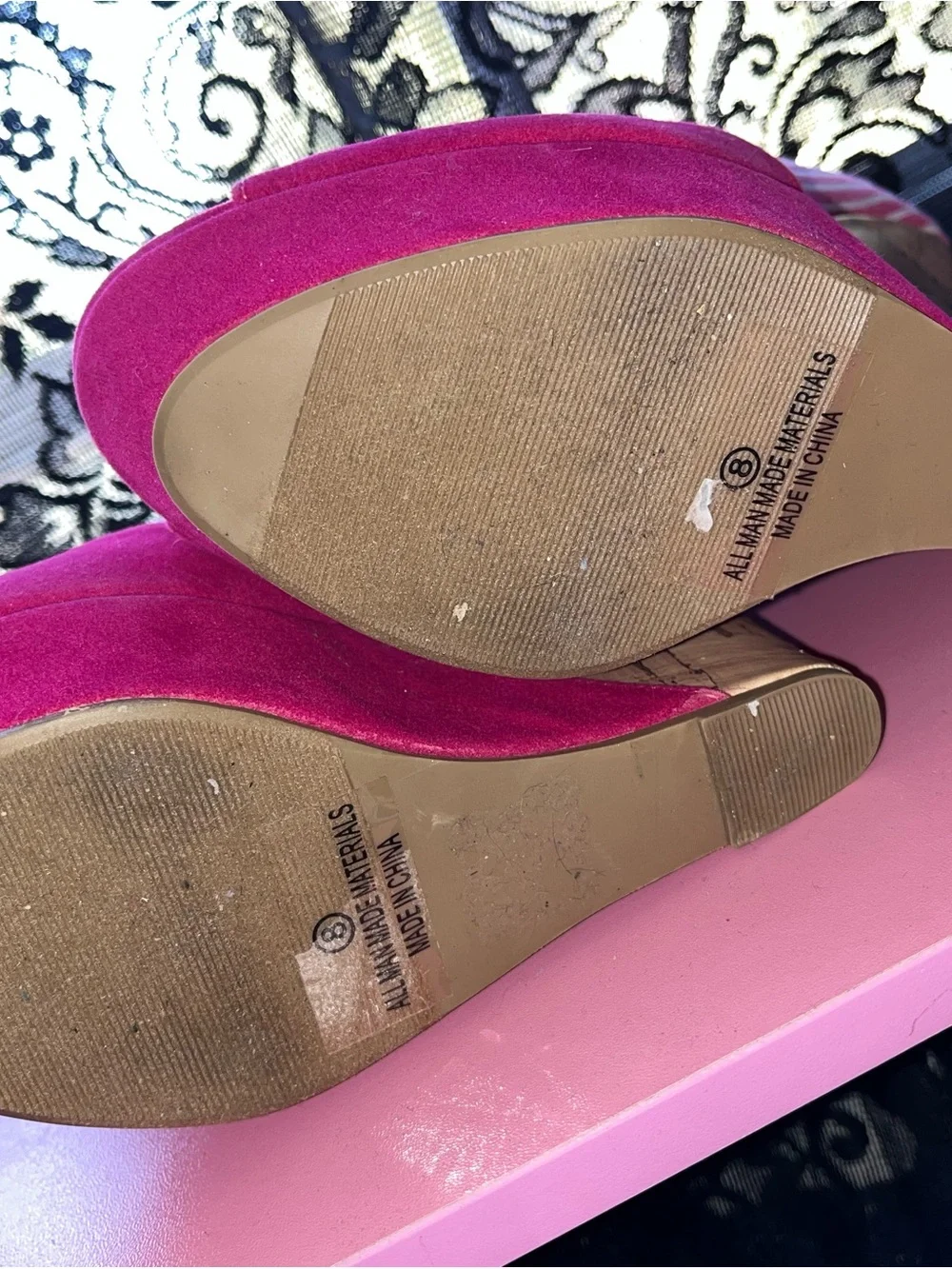 Liliana wedge worn sturdy